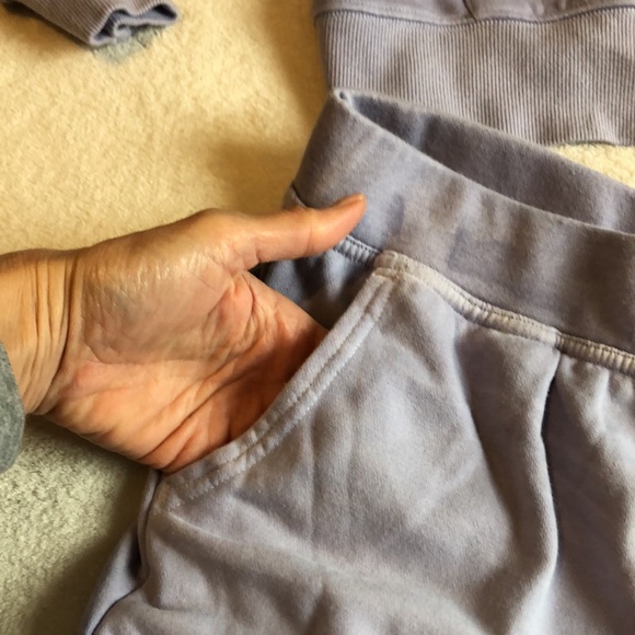 NWT Wild Fox 2Pc Set. Hoodie & Joggers. Lilac, Seafoam, & White TieDye. Cute!! S - Picture 4 of 14